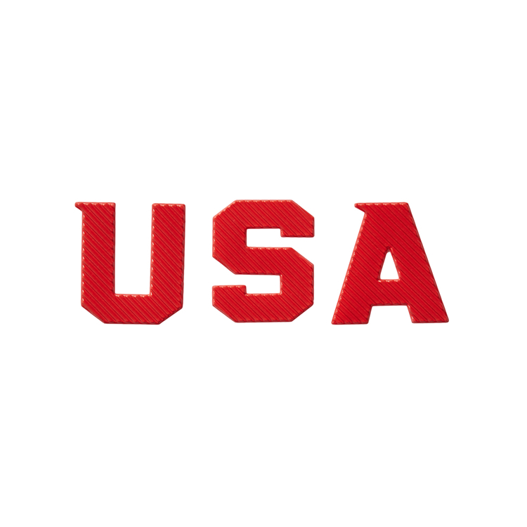 USA WORD PATCHES
